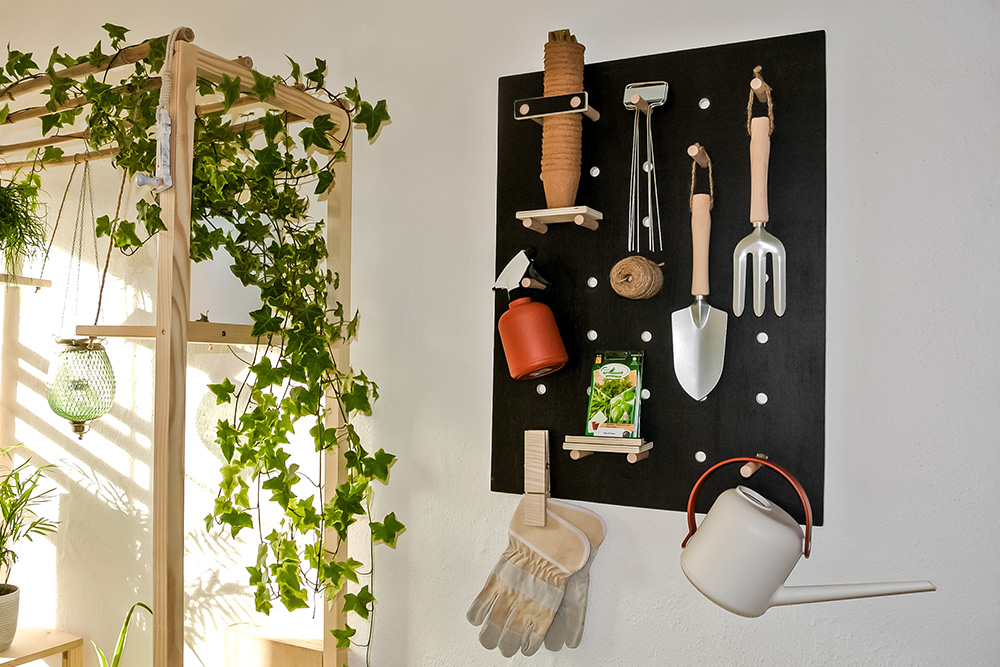 DIY : réaliser un rangement pour ses outils de jardin